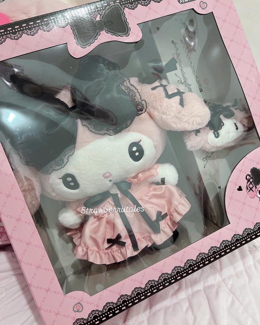 My Melody Midnight Crossover Special Big Plush (Category: Plushies & Soft Toys) located in Manila. Submitted by maimero (Listing ID 1357582202, Image 2). Description: Brand New from Japan -box in good condition No cancellations -GCASH/ SDD or FLASH RFS: quitting .