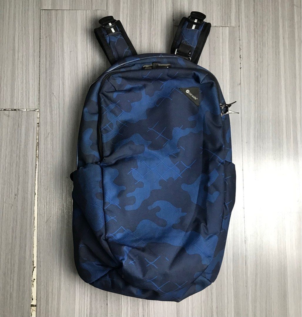 Pacsafe Vibe 25 Anti Theft Backpack (Category: Backpacks) located in Cabanatuan. Submitted by cabsygoods (Listing ID 1357503906, Image 1). Description: Pacsafe Vibe 25 Anti Theft Backpack Width 13 Height 19 Very good condition Issue sign of usage Color rate 9/10 Dm to purchase! 📩.