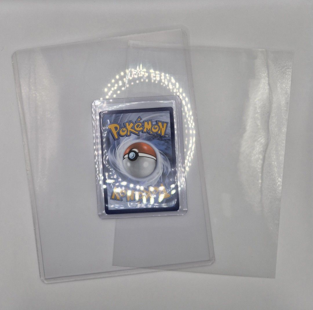 pokemon jumbo card sleeve Amazon.com: Jumbo Card Binder for Pokemon Jumbo Cards, iofeiwak® Oversized  2 Pockets Card Binder with 3 Rings - Holds 80 Cards with 40 Removable  Sleeves main image 1