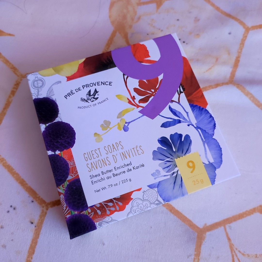 Pré de Provence Guest Soaps Shea Butter (Category: Bath) located in Bulacan. Submitted by chiruth (Listing ID 1357415567, Image 1). Description: 9 piece bath soap Sealed.