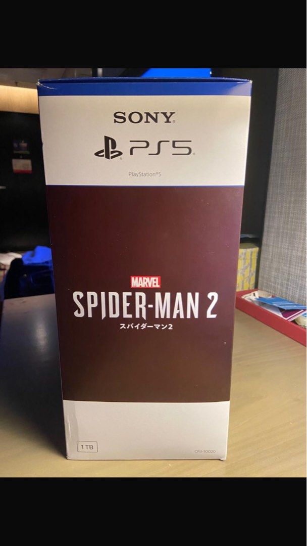 PS5 Spider-Man edition (Category: PlayStation) located in Kuantan. Submitted by goredior-guard (Listing ID 1357531881, Image 3). Description: Mencari pemain PS5 yang berjiwa kental untuk melamarnya. Kesuntukan masa menyukarkan saya untuk bersamanya. Dapat 2 joystick original 2 games GTA5 & FC24 1 silicone case Dibeli pada Mei 2024 dan masih dalam warranty. Berminat ? Roger cepat. WA 010-9896364 .