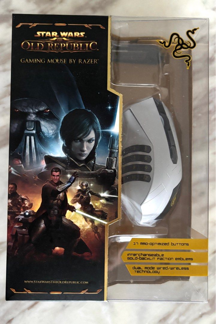 [Razer] Star Wars The Old Republic SWTOR Wired Naga Epic Gaming Mouse ...