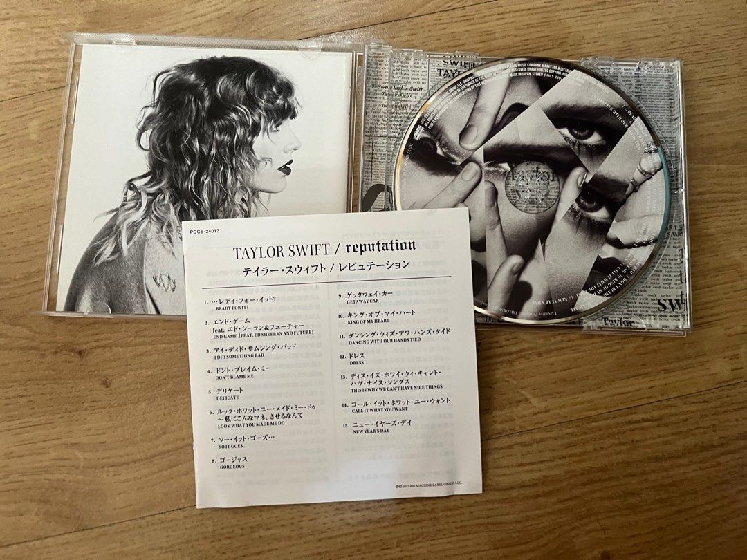REPUTATION japan version with mini poster inside (Category: CDs & DVDs) located in Bauang. Submitted by riot_house (Listing ID 1357432610, Image 2). Description: taylor swift reputation bought from tower records japan.