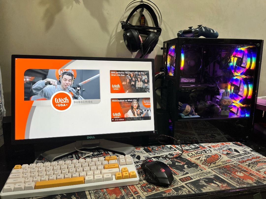 Ryzen 5600G PC Set with GPU GTX 1660 Super (Category: Desktops) located in Caloocan City. Submitted by adielrav (Listing ID 1357578862, Image 3). Description: For Sale! Specs Ryzen 5 5600G Processor Gigabyte GTX 1660 Super Graphics Card Asrock A520M-HDV Motherboard 16GB DDR4 RAM 120GB SSD + M.2 512GB SSD + 500GB HDD Storage INPLAY 650W 80+ Power Supply T850 Case with 4pcs RGB Fans Peripherals: Rakk Pluma Mechanical Keyboard Dell IPS 24inch Monito