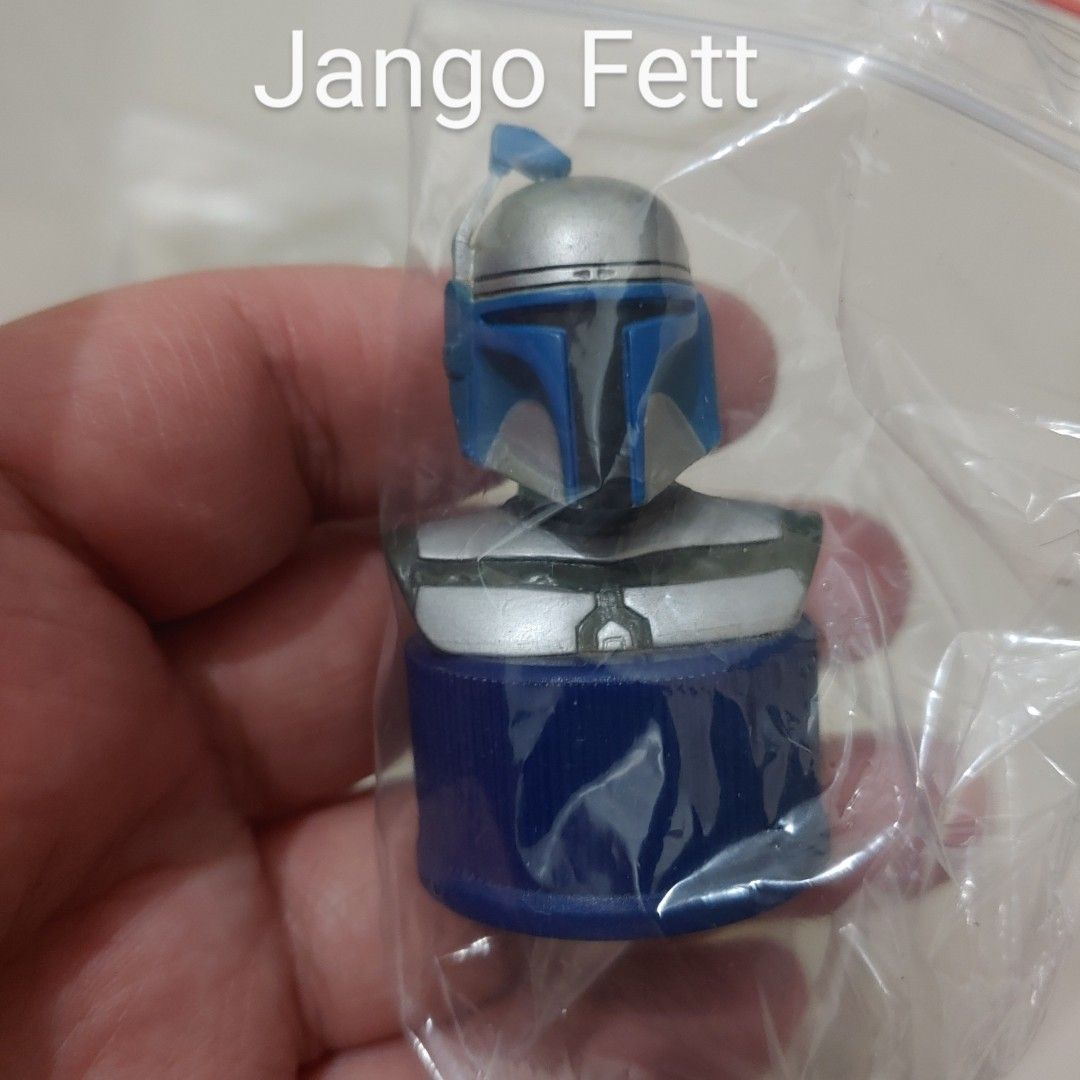 Star wars pepsi cap figures (Category: Figurines & Statues) located in Pasig City. Submitted by samnok_toys_ph (Listing ID 1357484539, Image 1). Description: 100 each luke skywalker jango fett gcash mop lalamove flash or grab loc makati and cainta.