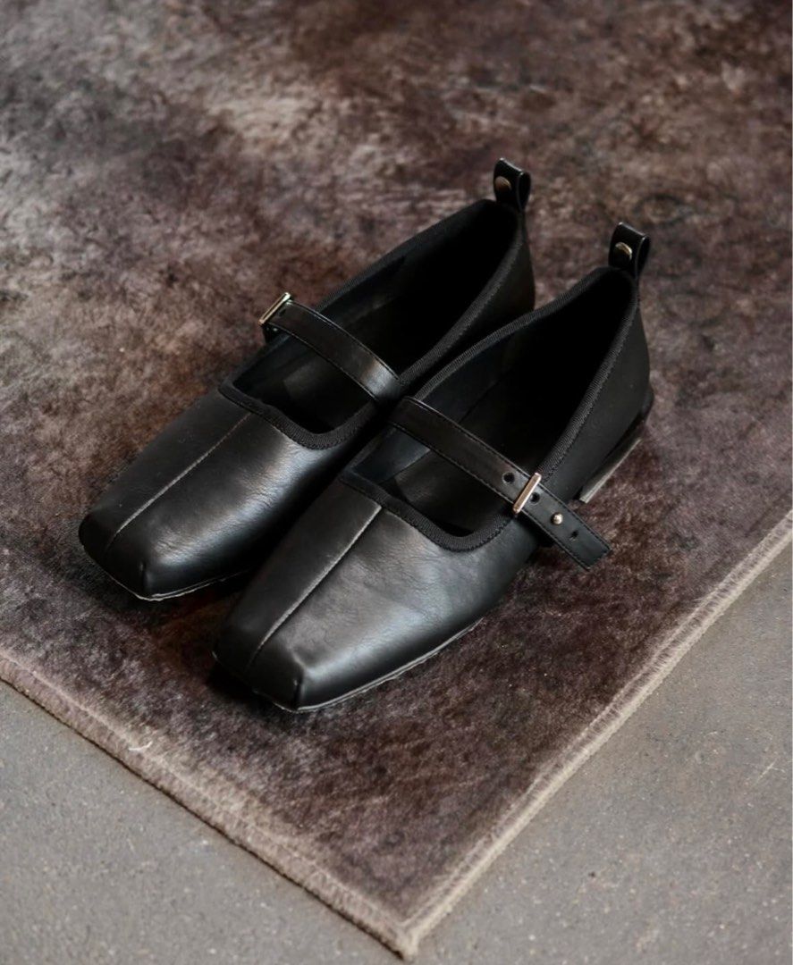 STUDIO DOE】 3way Flat Shoes：25,300yen（tax in） ストラップ
