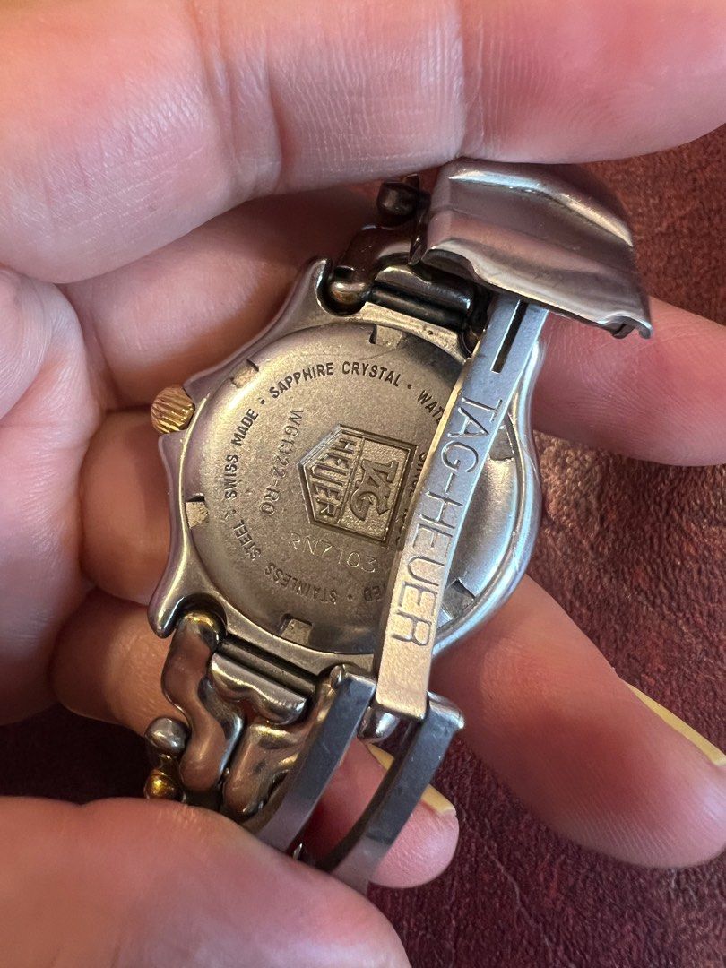 Two Tone Tag Heuer Womens (Category: Luxury Watches) located in Pasig City. Submitted by artsandbestofbags (Listing ID 1357417650, Image 3). Description: Original No inclusion Signs of use.