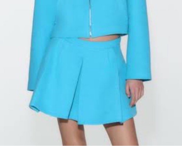 Juliette Straight Skort (teal)