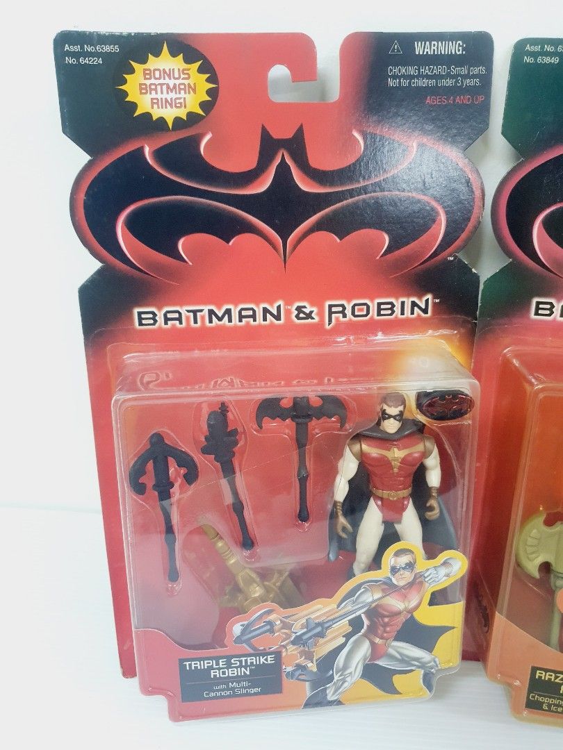 De Toyboys | Vintage Batman: Batman & Robin - Razor Skate Robin MOC Actiefiguur