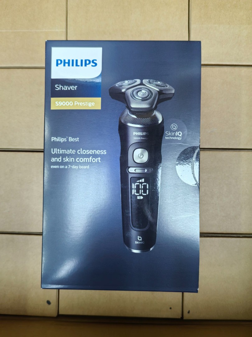 全新正貨 Philips 飛利浦 Shaver S9000 Prestige 乾濕兩用電鬚刨 SkinIQ SP9830 剃鬚刀 父親節禮物 ...