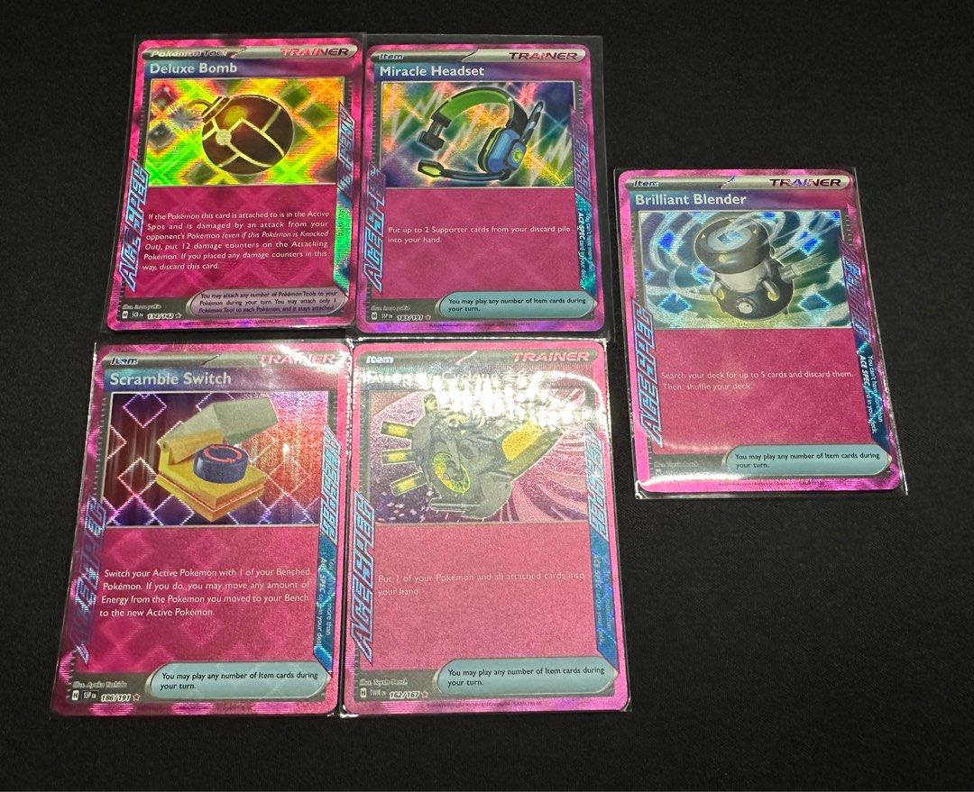 Ace Spec Cards for Sale, Hobbies & Toys, Toys & Games on Carousell