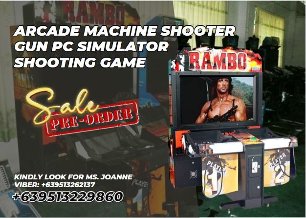 Arcade Machine Shooter Gun Pc Simulator Shooting Game, Everything Else ...