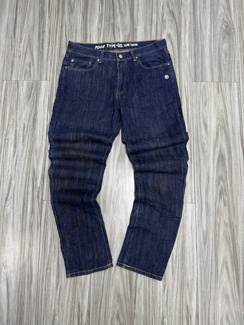 Bape shark denim pants (Category: Jeans) located in Manila. Submitted by thra_shirts (Listing ID 1357649655, Image 3). Description: Bape shark denim pants by A Bathing Ape Size Large Waistline 34 Length 42 Hem 7 Excellent condition .