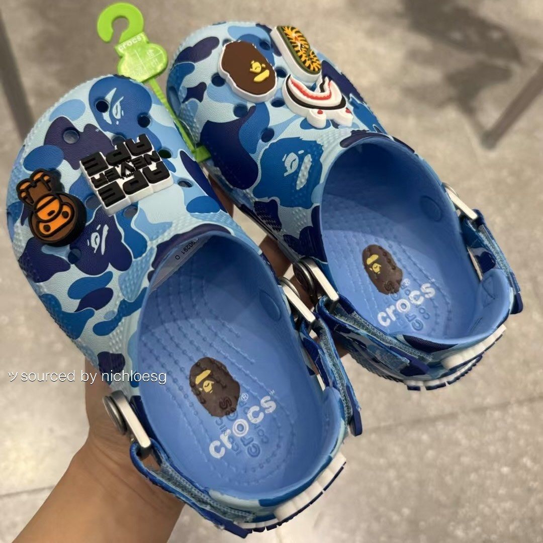BAPE X CROCS ABC CAMO CLASSIC CLOG, Men's Fashion, Footwear BAPE X CROCS ABC CAMO CLASSIC CLOG, Men's Fashion, Footwear