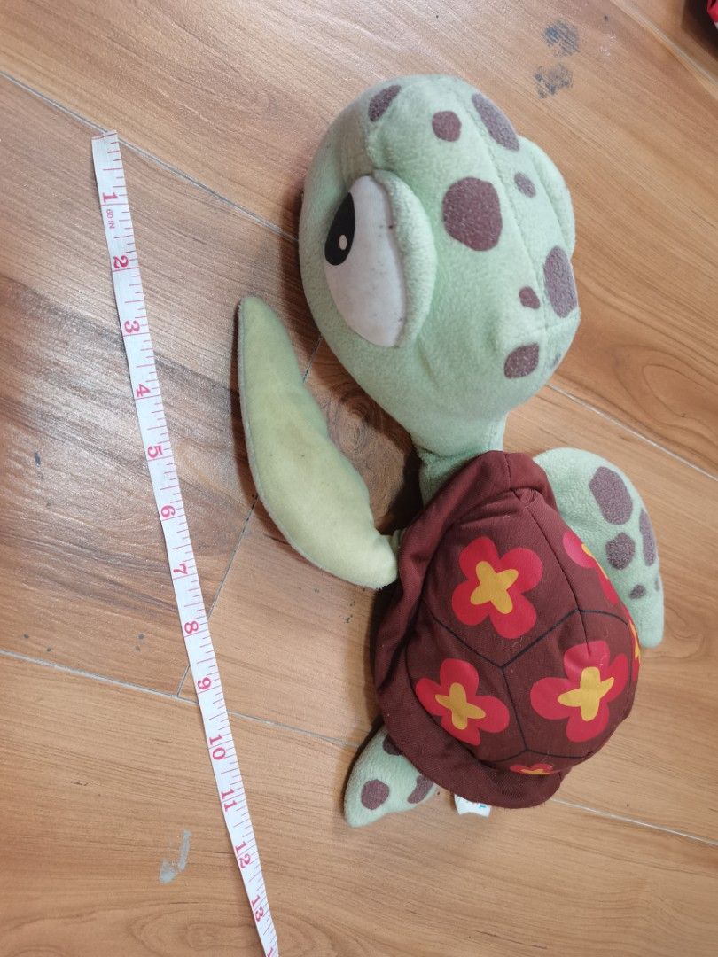 Big Turtle Plush from Disney Moana/Finding Nemo (Category: Plushies & Soft Toys) located in Makati City. Submitted by zinakiel (Listing ID 1357746906, Image 1). Description: Big Turtle Plush from Disney Moana/Finding Nemo NEED WASH Very RARE and Hard to find!! No discoloration or damage RFS: Used once. Already serves its purpose. No longer needed. Spare from my baby's milestone collection..