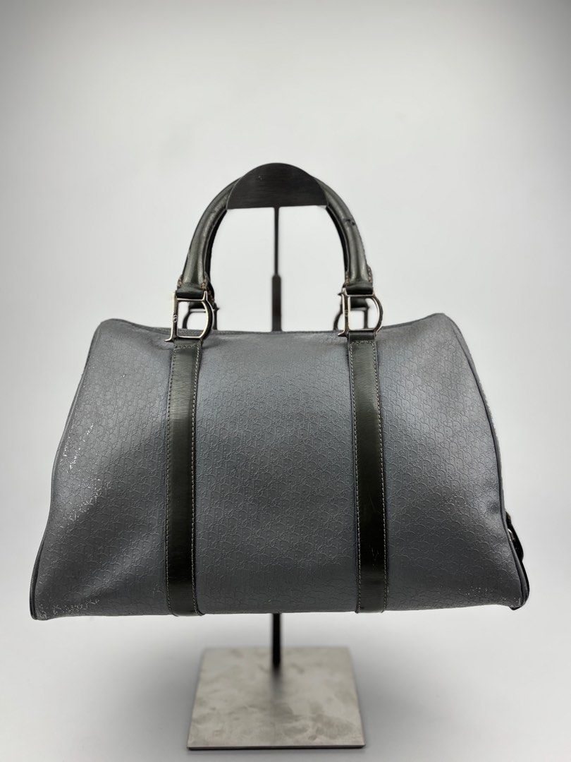 Christian Dior Monogram Boston Handbag (Category: Luxury Bags & Wallets) located in Paranaque City. Submitted by ragrepository (Listing ID 1357725150, Image 1). Description: Christian Dior Monogram Boston Handbag Height- 9” Width-11.5” Depth- 6” Condition- 8/10 Flaw- Paint chips but adds character through time in my opinion. .