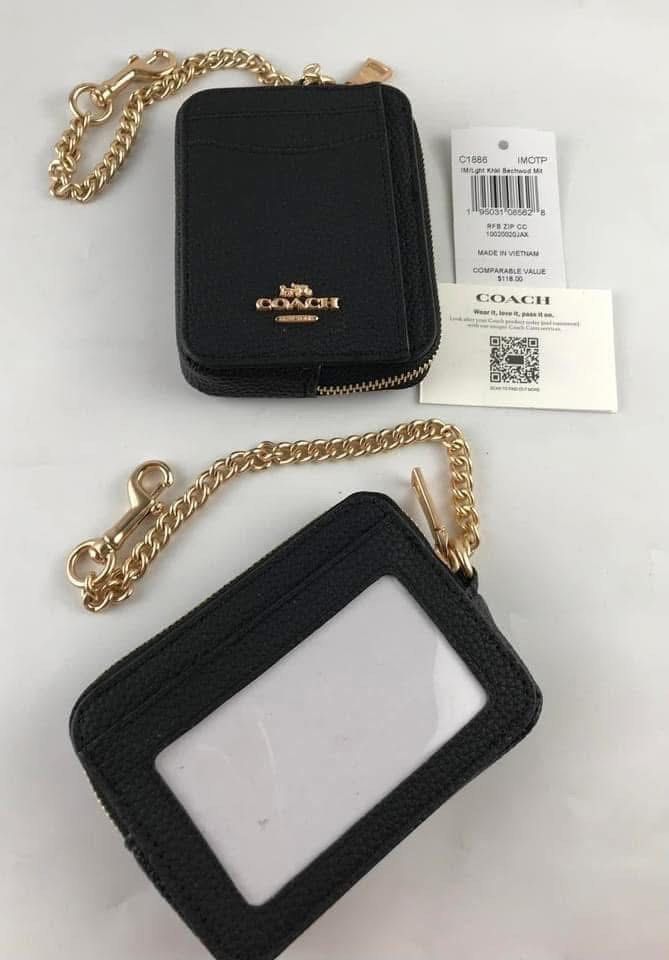 Coach Card and ID holder (Category: Luxury Bags & Wallets) located in Paranaque City. Submitted by classicbuysph (Listing ID 1357640958, Image 3). Description: Coach ID and Card Holder - original from vietnam | brand new - Mall pull out - Can be shipped same day via lalamove Location: Pasig.