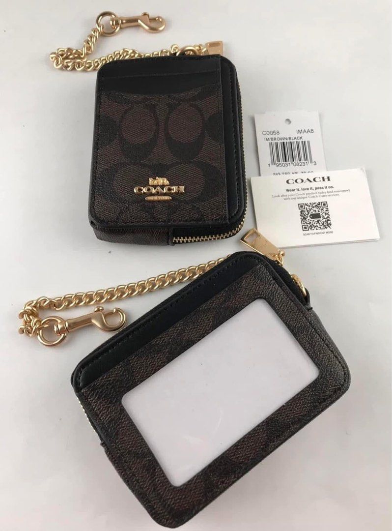 Coach Card and ID holder (Category: Luxury Bags & Wallets) located in Paranaque City. Submitted by classicbuysph (Listing ID 1357640958, Image 1). Description: Coach ID and Card Holder - original from vietnam | brand new - Mall pull out - Can be shipped same day via lalamove Location: Pasig.