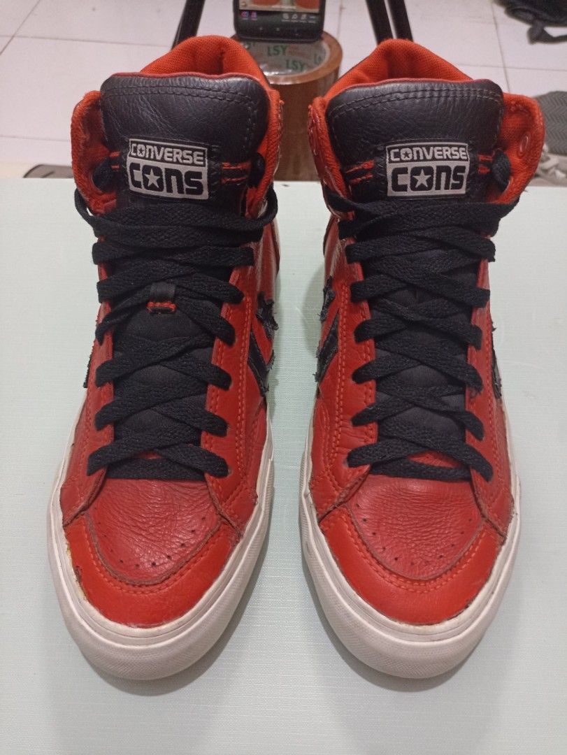 Sepatu Converse Pro Leather Converse Leather Red Shoes