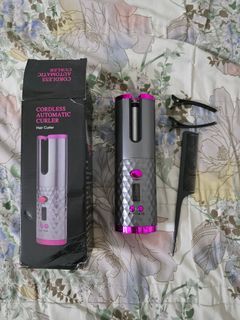 Cordless Automatic Hair Curling Iron