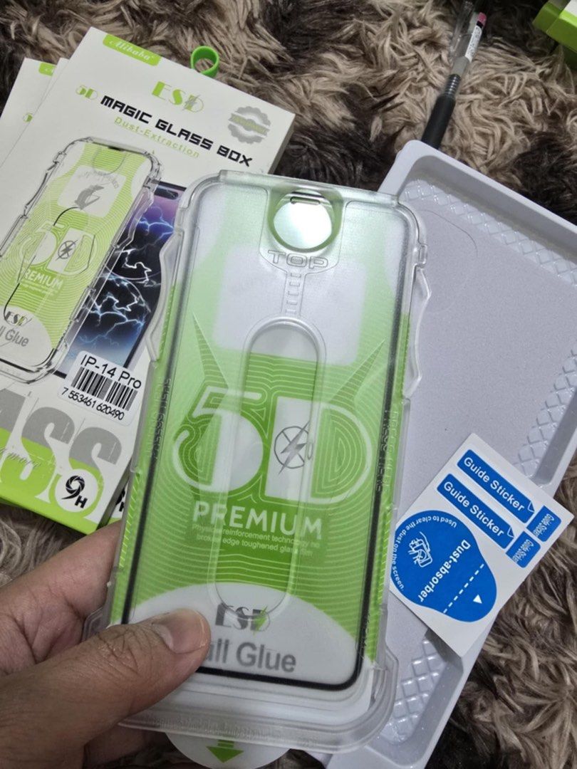 Easy Install Clear Tempered For iPhone X Up To 16 Pro Max (Category: Monitor Screens) located in Manila. Submitted by ceeyashop (Listing ID 1357597981, Image 2). Description: Pm me, Available on hand Lalamove,Grab,J&T COD will do!.