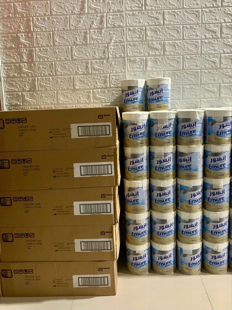 Ensure Complete 850g (Category: Health Food, Drinks & Tonics) located in Makati City. Submitted by kimpoooot (Listing ID 1357614213, Image 3). Description: Ensure Complete 850g Vanilla Flavor Expiry 07/2026 Location: Porac, Pampanga Bangkal, Makati Cubao, Quezon City.