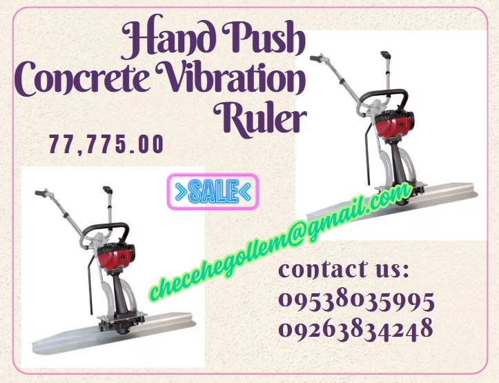 Hand Push Concrete Vibration Ruler, Everything Else, Others on Carousell