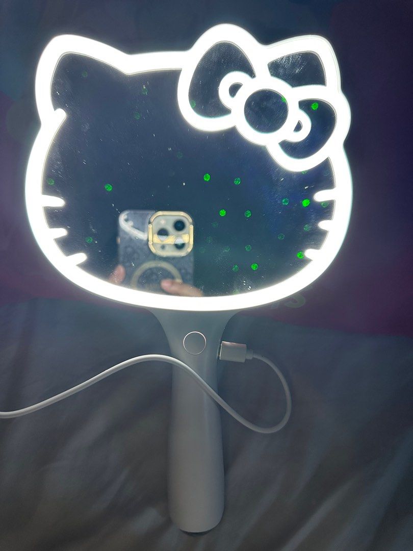 Hello Kitty Led Light Mirror (Category: Mirrors) located in Manila. Submitted by pollymolly23 (Listing ID 1357598497, Image 2). Description: .