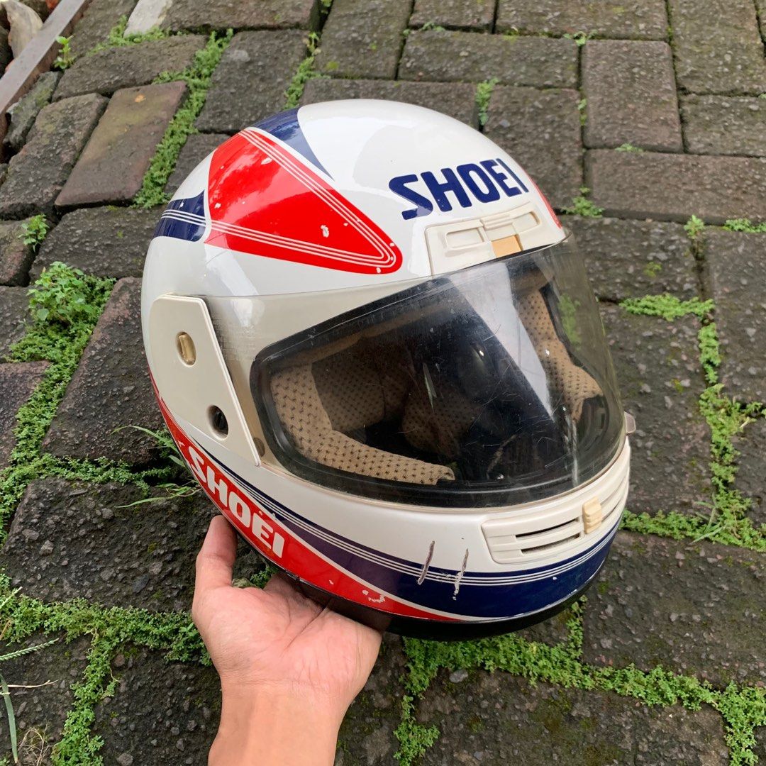 80s white motorcycle helmet DMD - SOLID - RETRO OPEN FACE VINTAGE The Blauer 80s is a great full face helmet by Blauer for Chopper/Retro riders Vintage 70s Bell Moto Star