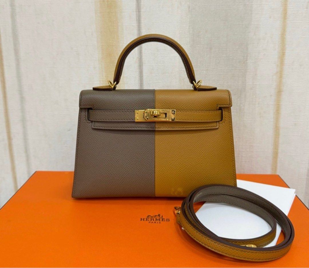 Hermes Kelly Sesame Etoupe mini epsom (Category: Luxury Bags & Wallets) located in Quezon City. Submitted by rarebagsfrmjapan (Listing ID 1357735873, Image 2). Description: PERFECT GIFT OR GIVEAWAYS REWARD UR SELF OR LOVE ONES AT LEAST ONCE A YEAR !!! 𝐃𝐈𝐒𝐂𝐋𝐀𝐈𝐌𝐄𝐑: we are 𝐧𝐨𝐭 𝐚𝐬𝐬𝐨𝐜𝐢𝐚𝐭𝐞𝐝 𝐰𝐢𝐭𝐡 𝐭𝐡𝐞 𝐛𝐫𝐚𝐧𝐝𝐬 𝐭𝐡𝐚𝐭 𝐚𝐫𝐞 𝐥𝐢𝐧𝐤𝐞𝐝 𝐚𝐧𝐝 𝐬𝐭𝐚𝐭𝐞𝐝 𝐢𝐧 𝐭𝐡𝐢𝐬 𝐩𝐨𝐬𝐭. 𝐀𝐥𝐥 𝐫𝐢𝐠𝐡𝐭𝐬 𝐚𝐫𝐞 𝐫𝐞𝐬𝐞𝐫𝐯