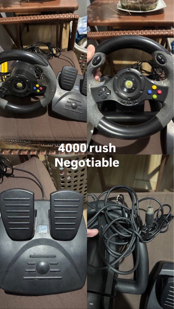 Hori ex2 steering wheel (Category: Xbox) located in Calamba. Submitted by eukyeukyeuky (Listing ID 1357593570, Image 1). Description: Rush rush.