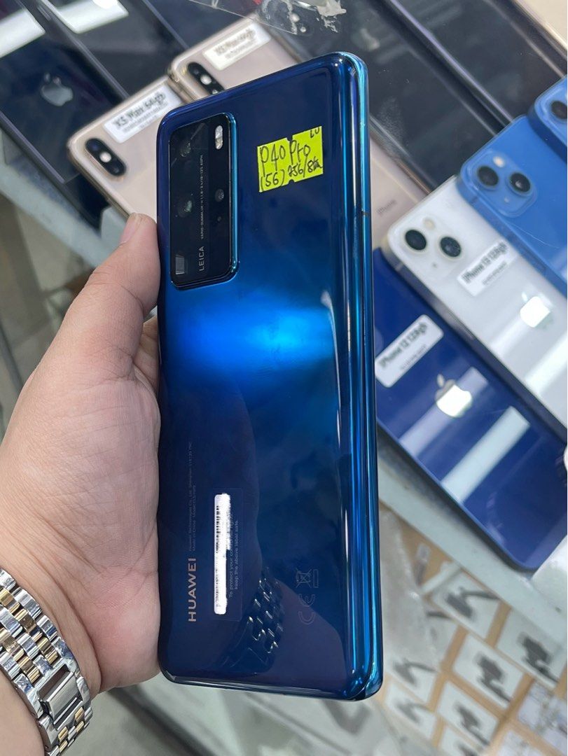 Huawei P40 Pro 256gb Global FU (Category: Huawei) located in San Juan City. Submitted by keannagadgetph (Listing ID 1357706344, Image 2). Description: Available Units for today's POST! Huawei P40 Pro / 256gb / FU - any colors available - good condition - 95% Makinis - good battery - no issue / repair ~ Accepting SWAP / TRADE IN / INSTALLMENT / BINTA UNIT ~ CASH ON DELIVERY METRO MANILA / LBC PAYMENT FIRST ~ Store location GREENHILLS 2ndfloor Vmal