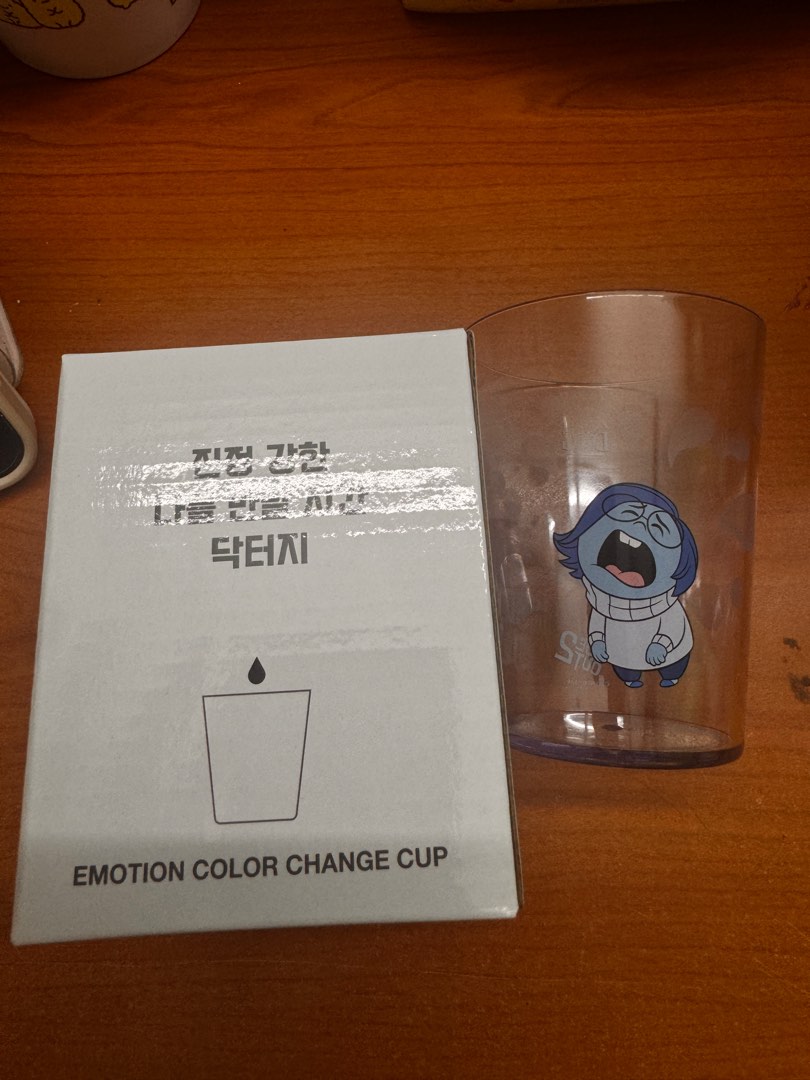Inside Out 2 Emotion Colour Changing Cup Plastic Cup, Furniture & Home ...