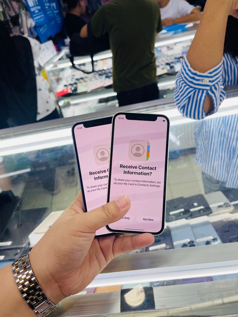 Iphone 12 Mini 128gb Good Batt FU (Category: iPhone 12 Series) located in San Juan City. Submitted by keannagadgetph (Listing ID 1357705637, Image 3). Description: Available Units for today's POST! Iphone 12mini / 128gb / FU - any colors available - good condition - 95% Makinis - good battery - no issue / repair ~ Accepting SWAP / TRADE IN / INSTALLMENT / BINTA UNIT ~ CASH ON DELIVERY METRO MANILA / LBC PAYMENT FIRST ~ Store location GREENHILLS 2