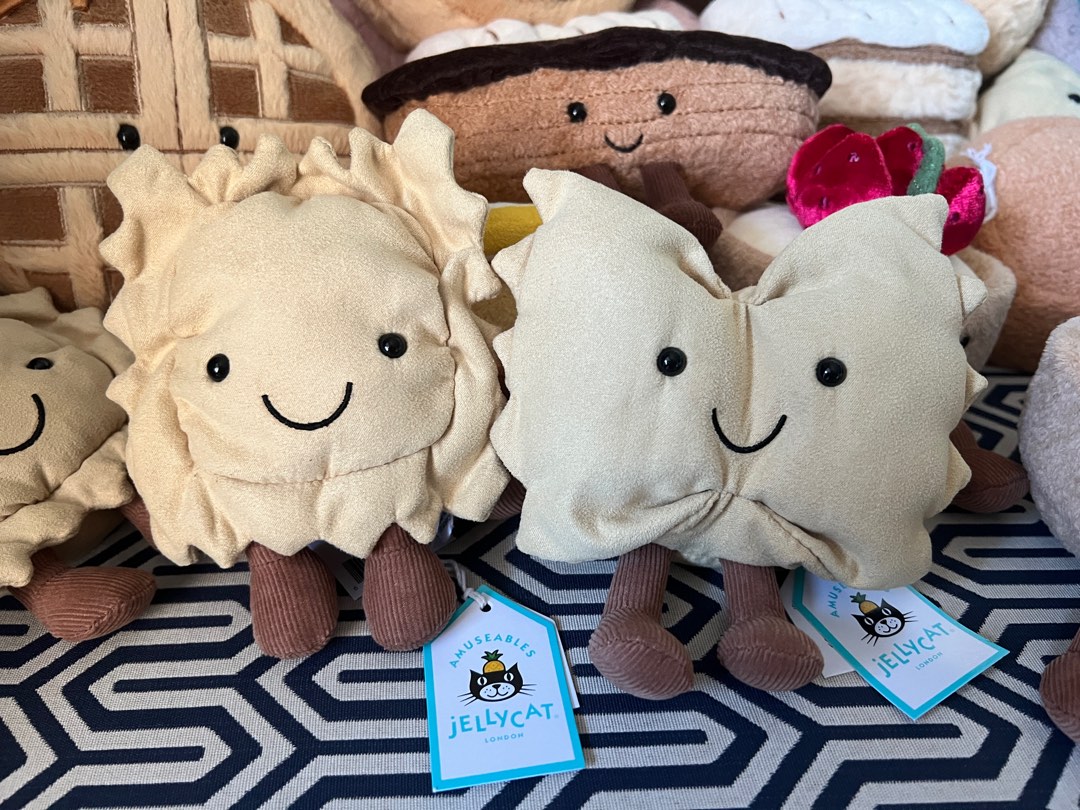 Jellycat Amuseables Farfalle and Ravioli, Hobbies & Toys, Toys & Games ...