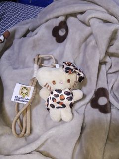 Leopard Hello Kitty charm Bag
