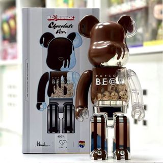 BE@RBRICK POPCORN BE@R Chocolate Ver. 400％ MEDICOM TOY NEXT