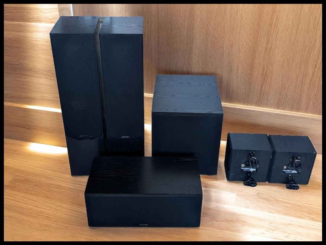 Paradigm Home Theater Speakers 5.1 (Category: Soundbars, Speakers & Amplifiers) located in San Juan City. Submitted by privateitems (Listing ID 1329209424, Image 1). Description: 🎧Audiophile Alert: Own a Piece of Paradigm Excellence! Ready to elevate your entertainment experience? Look no further than this Paradigm 5.1 Home Theater Speaker System—a true gem in the world of sound, proudly made in Canada. Why Paradigm? This isn’t just a set of spe