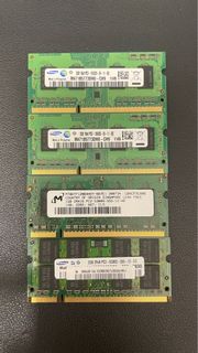 *Barter Only* DDR3 DDR2 Laptop Memory Ram SODIMM64204301518211110