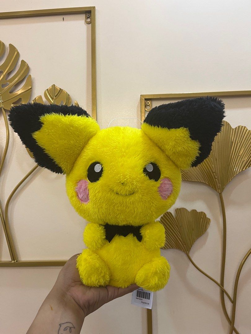 Pokemon Plushie Pichu Fluffy (Category: Plushies & Soft Toys) located in Magarao. Submitted by clouds.toy.collection (Listing ID 1357690383, Image 1). Description: Dm lang po for more pics or video/vc. Items coming from Magarao Camarines Sur. Can do meet in SM Naga. Can do nationwide shipping via J&T or LBC. SF will be shouldered by the buyer..