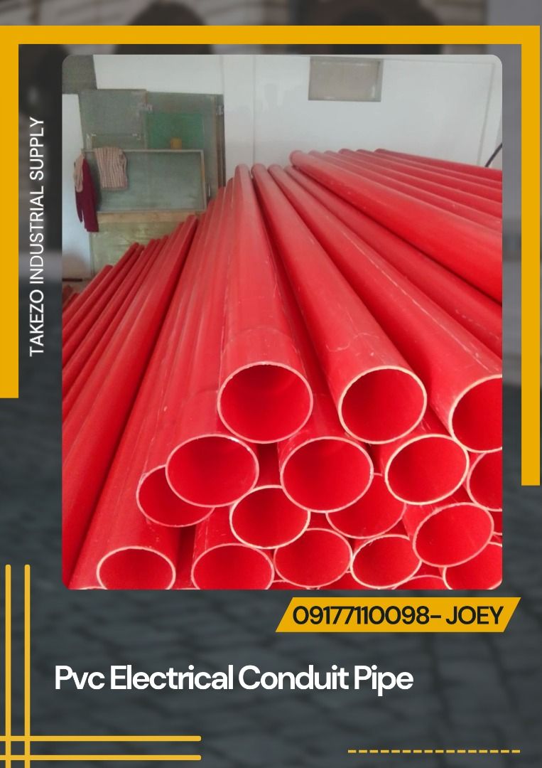 Pvc Electrical Conduit Pipe (Category: Other Home Furniture) located in Manila. Submitted by joeyroque09 (Listing ID 1357671986, Image 1). Description: 0-9-1-7-7-1-1-0-0-9-8.