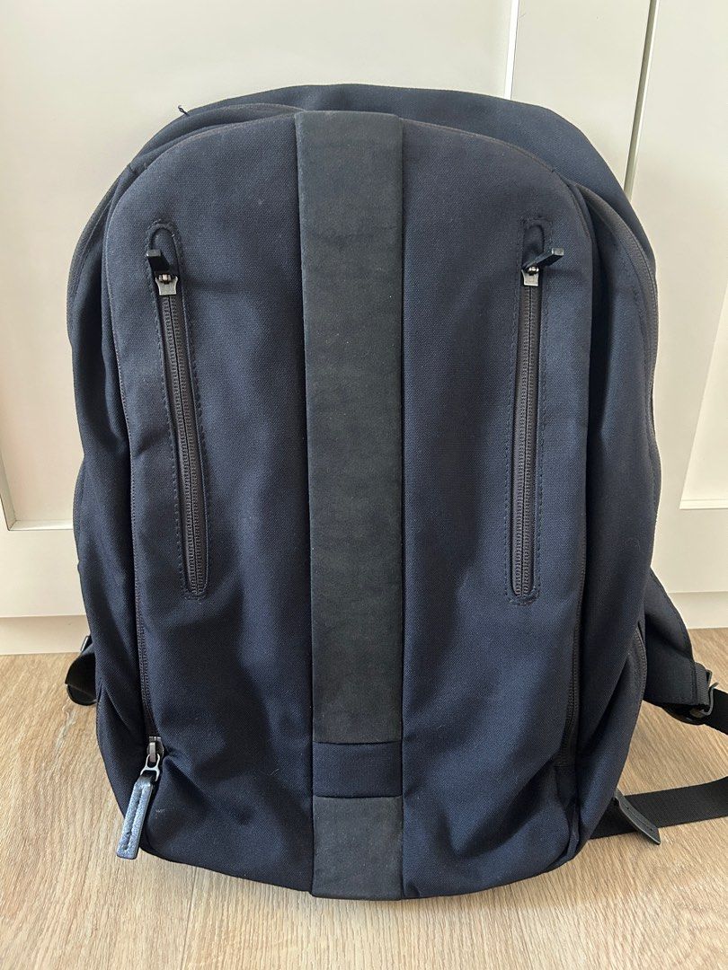 Rapha Backpack (Category: Laptop Bags & Sleeves) located in Singapore. Submitted by allkindsofthings (Listing ID 1357597425, Image 2). Description: Great size, lots of compartments Durable made with Condura material Accommodates 15” laptop in padded pocket Water resistant Reflective dots on side panels, base and straps Strong zips and expansion feature Reflective strip Very versatile Comes with hi-vis pink rain cover.