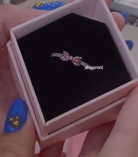 🎀SALE! PANDORA PINK BOW RING 💍 5 6 7 8 9 cm