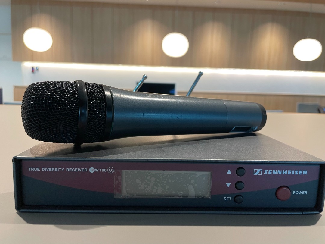 SENNHEISER eW100 G2 Receiver and Transmitter with Capsule, Audio ...