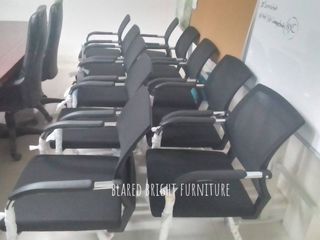 Sled type office staff  chair | office furniture partition cubicle