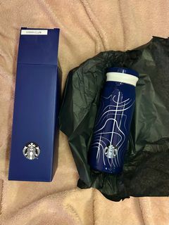 Starbucks Traditions 2024 Navy Blue Tumbler