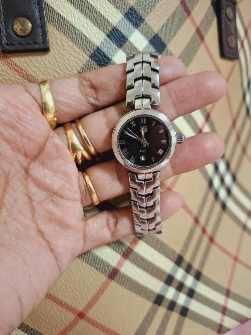 Tag Heuer Link (Category: Luxury Watches) located in Cebu City. Submitted by charmaineb60300 (Listing ID 1357673312, Image 2). Description: Japan Pre-owned Watch.