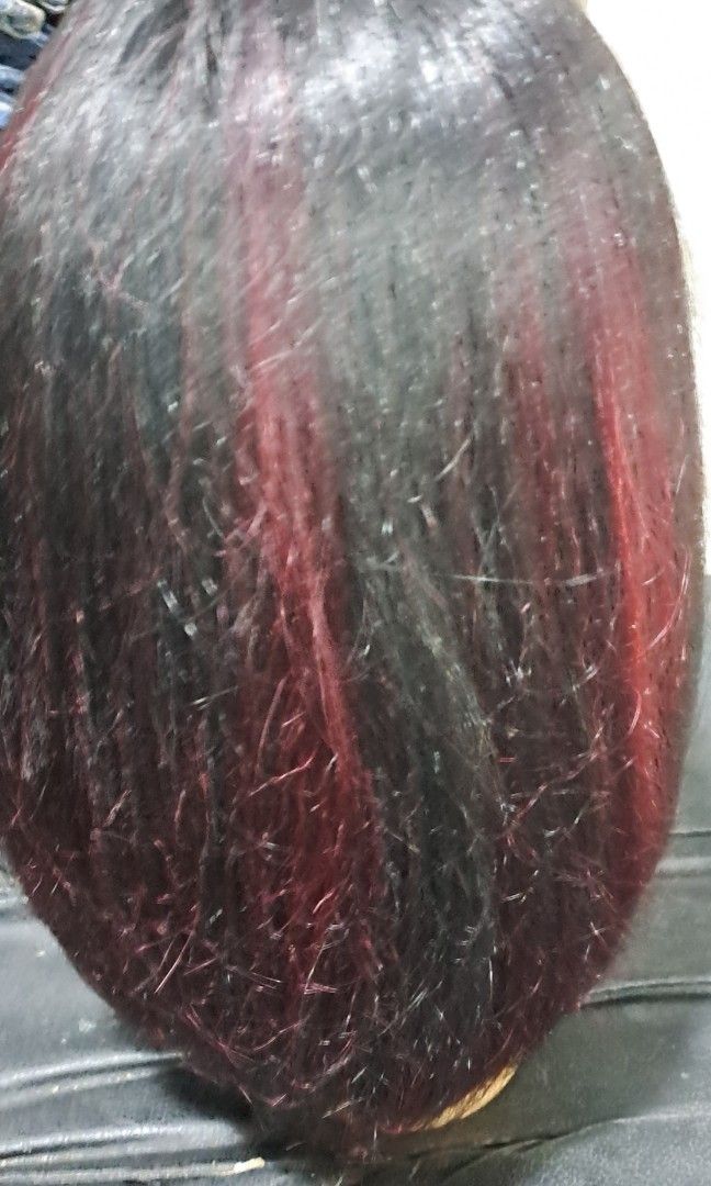 Two tone semi human hair wig (Category: Hair) located in Davao. Submitted by bravemoon_556cd5 (Listing ID 1357694595, Image 3). Description: we ship nationwide gcash or bank account payment mode.