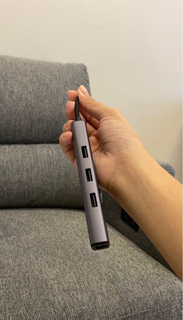 UGREEN USB TYPE C HU B 4-PORT ADAPTOR (Category: Office & Business Technology) located in Jaen. Submitted by yeshoe (Listing ID 1357720042, Image 2). Description: i just purchased it last month (still have the box and inclusions) good for macbook/laptop that doesn’t have any usb port for accessories like: mouse keyboard projector printer etc. rfs: im currently using this for my macbook but im planning of purchashing yung dif ver..