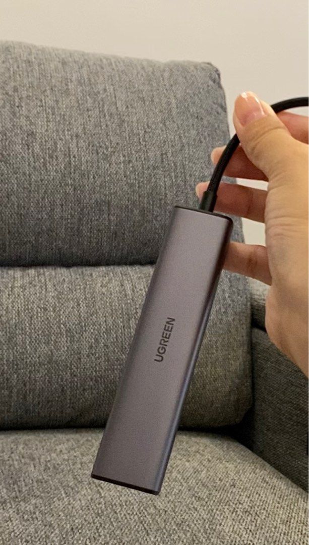 UGREEN USB TYPE C HU B 4-PORT ADAPTOR (Category: Office & Business Technology) located in Jaen. Submitted by yeshoe (Listing ID 1357720042, Image 1). Description: i just purchased it last month (still have the box and inclusions) good for macbook/laptop that doesn’t have any usb port for accessories like: mouse keyboard projector printer etc. rfs: im currently using this for my macbook but im planning of purchashing yung dif ver..